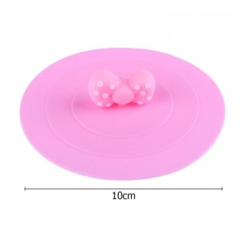 Silicone Leakproof Cup Lids Heat Resistant Reusable Sealed Cover Kitchen Accessories Tea Cup Vasos De Plastico Suction Seal Cap