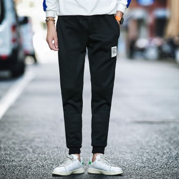 Spring Casual Men Sweat Pants Male Cotton Sportswear Casual Trousers Straight Pants Hip Hop High Street Trousers Pants joggers