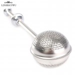 LINSBAYWU Mesh Loose Tea Ball Infuser Stainless Steel Spice Herbal Tea Leaf Strainer Home Convenient Necessary Filter