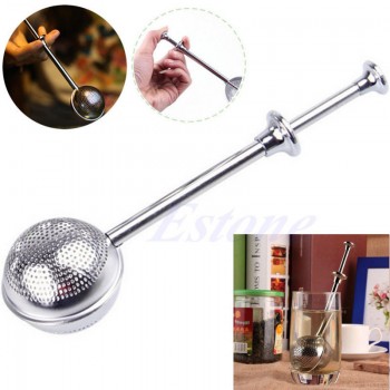 LINSBAYWU Mesh Loose Tea Ball Infuser Stainless Steel Spice Herbal Tea Leaf Strainer Home Convenient Necessary Filter