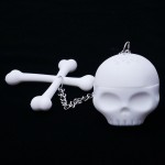 1PC New Arrival Cool Silicone Skull Shape Infuser Loose Leaf Tea Strainer Filter