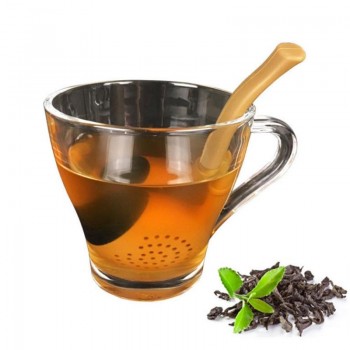 Pipe Style Silicone Tea Infuser Filter Diffuser Strainer Tea Strainer FDA Grade Loose Leaf Herbal Spice Tea Brewing Drink Tools