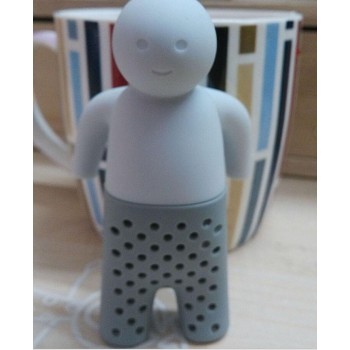Leaf Tea for Brewing Mr little man tea strainer Silicone Tea bags tea making device