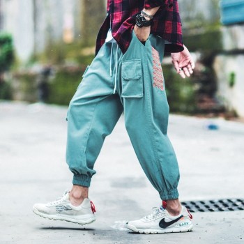 Aelfric Eden Man Jogger Camouflage Side Pockets Loose Style Mens Sweatpants Fashion 2018 High Street Casual Pants 4 Colors B040