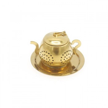 Stainless Steel Teapot Shape Tea Infuser Spice Flower Tea Strainer Herbal Filter Kitchen Teaware Accessories Tea Ball Teesieb