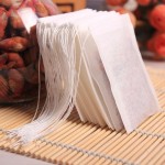 100Pcs/lot Disposable Tea Bags Empty Scented Tea Bag With String Heal Seal Filter Paper for Herb Loose Tea