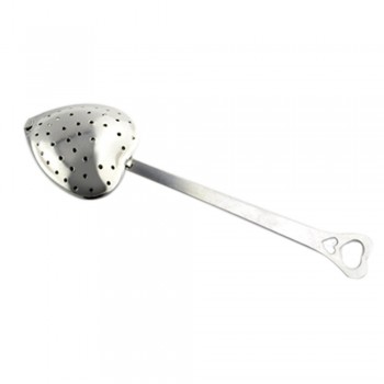 Stainless Steel Heart shape Tea sticks Ball Tea Infuser Leaf Spice Strainer Mesh Filter Cooking Tools Tea Kitchen Accessories Q4