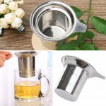 Mesh Tea Infuser Reusable Tea Strainer Teapot Stainless Steel Loose Tea Leaf Spice Filter Drinkware Kitchen Accessories Teaware
