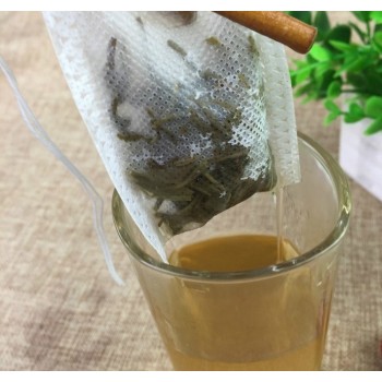 New Teabags 100Pcs/Lot 5.5 x 7CM Empty Tea Bags With String Heal Seal Filter Paper for Herb Loose Tea