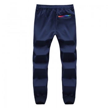 Mens Casual Pants 2018 Autumn Trousers Men Pants Slim Fit Sweatpants Cotton Jogger Striped Bodybuilding Gyms Pants Sportswear