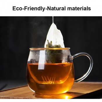 Upors 100pcs Empty Tea Bag Green Tea Infuser Food Grade Filter Accessories Flower Tea Strainers Paper Bags