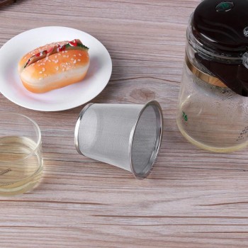 Stainless Steel Mesh Tea Infuser Tea Strainer Tea Leaf Spice Filter Teapot Kitchen Accessories Reusable