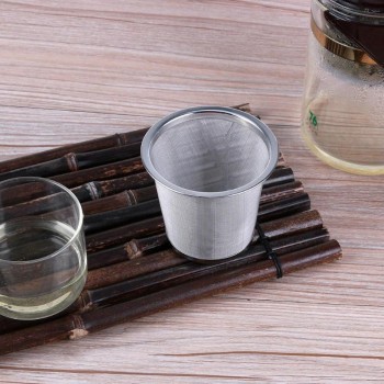 Stainless Steel Mesh Tea Infuser Tea Strainer Tea Leaf Spice Filter Teapot Kitchen Accessories Reusable