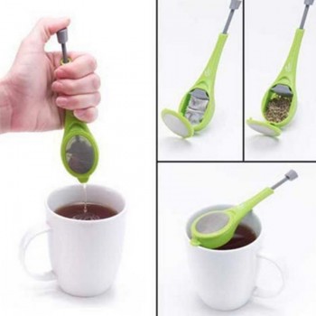 Tea tool Coffee amp; Tea Sets Tea Infuser Tea Strainer Home Accessories Silicone Kitchen Supplies Teapot Accessories 1 PCS