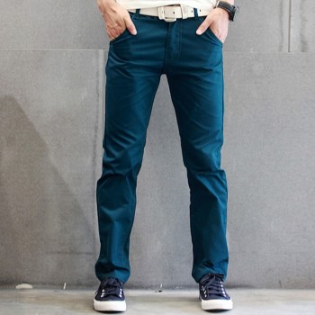 8 Colors New Casual Pencil Pants Men Slim Pant Straight Trousers Solid Leisure Zipper Spring Autumn Trousers Plus Size 8J0017