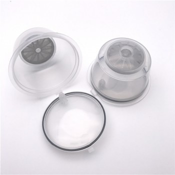 Arshen 4 Pcs/Set Crystal Dolce Gusto Coffee Capsule Plsatic Refillable Capsule Reusable 200 Times Compatible with Nescafe Dolce