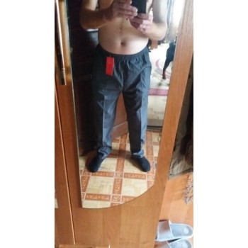 Grandwish 2018 New Quickly Dry Breathable Exercise Pants Men Elastic Waist Men Active Pants Outside Trousers Plus Size 3XL,PA095