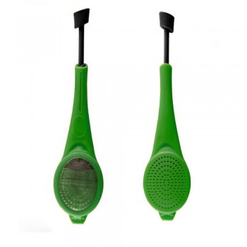 Tea Infuser Built-in Plunger Strainer Food Grade Silicone Infusers Sieve for Tea Filter Infusers Teas for Brewing Teas Infusions