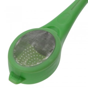 Tea Infuser Built-in Plunger Strainer Food Grade Silicone Infusers Sieve for Tea Filter Infusers Teas for Brewing Teas Infusions