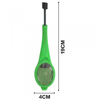 Tea Infuser Built-in Plunger Strainer Food Grade Silicone Infusers Sieve for Tea Filter Infusers Teas for Brewing Teas Infusions