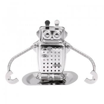 Stainless Steel Robot Rocket Monkey Shaped Loose Leaf Infuser Tea Filter Herbal Spice Strainer Diffuser Worldwide Store