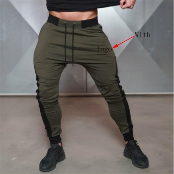 2018 Autumn new mens cotton Sweatpants gyms Fitness workout solid trousers male Casual fashion Pencil Pants Joggers sportswear
