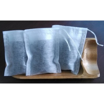 New Teabags 100Pcs/Lot 5.5 x 7CM Empty Tea Bags With String Heal Seal Filter Paper for Herb Loose Tea