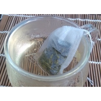 New Teabags 100Pcs/Lot 5.5 x 7CM Empty Tea Bags With String Heal Seal Filter Paper for Herb Loose Tea