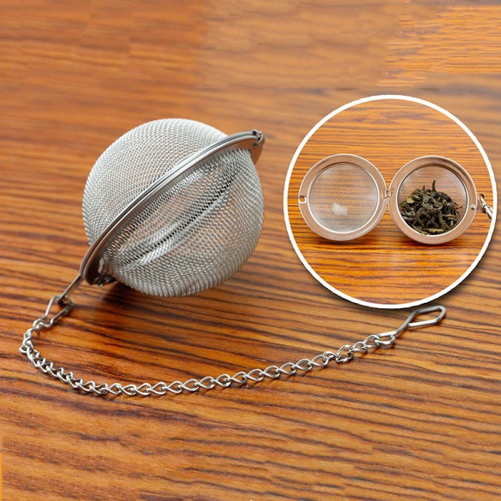 Tea Strainer Herbal Spices Leaf Infuser Tea Infuser Stainless Steel Tea Ball Spice Filter Tea Tools BA