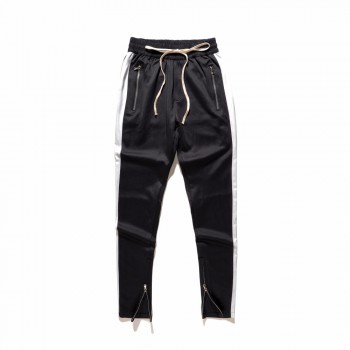 2018 NEW fashion Fitness pants Men Casual Trousers Fashion Fitted zipper street wear hip hop straight man new pants