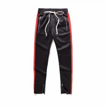2018 NEW fashion Fitness pants Men Casual Trousers Fashion Fitted zipper street wear hip hop straight man new pants
