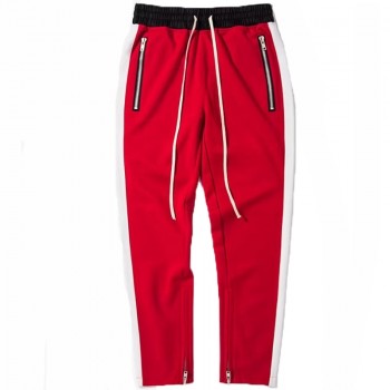 2018 NEW fashion Fitness pants Men Casual Trousers Fashion Fitted zipper street wear hip hop straight man new pants