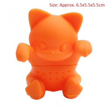 Creative Tea Strainers Hot Cute Useful Tea Infuser Tea Leaf Strainer Filter Diffuser Silicone Kitchen Tools Tea Bag Accessories