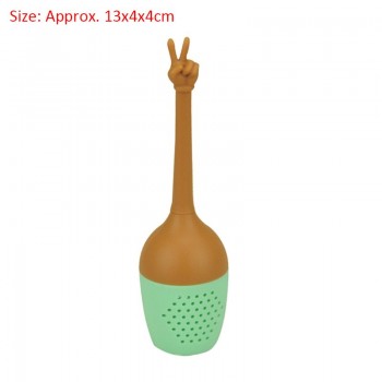 Creative Tea Strainers Hot Cute Useful Tea Infuser Tea Leaf Strainer Filter Diffuser Silicone Kitchen Tools Tea Bag Accessories
