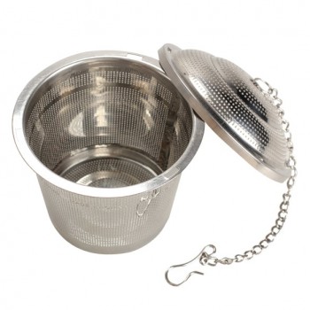 S/M/L Diam Tea Mesh Stainless Steel Herbal Ball Infuser Tea Strainer E2S