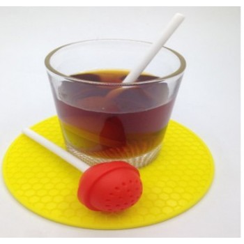 Tea Infuser Built-in plunger Healthy Intense Flavor Reusable Tea bag Plastic Teaamp;Coffee Strainer Measure Swirl Steep Stiramp;Press