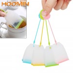 HOOMIN Tea Infuser Food-grade Silicone Tea Bag Tea Strainers  Herbal Tea Infusers High Temperature Resistance Random Color