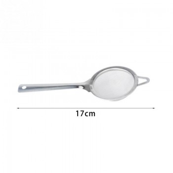 Mini Stainless Steel Kitchen Tool Long Handle Tea Filter Hanging Tea Strainer
