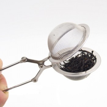 Stainless Steel Tea Infuser Reusable Tea Ball Infuser Tea Strainer Filter with Handle Tea Mesh Ball Filter Sphere Locking Spice