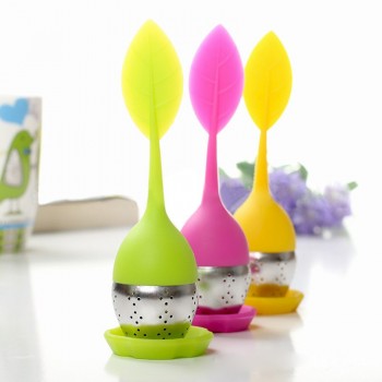 4pcs/lot Tea tool Interesting Kitchen Tools Cute Mr Teapot Tea Infuser Tea Strainer Sweet Coffee amp; Tea Sets silicone