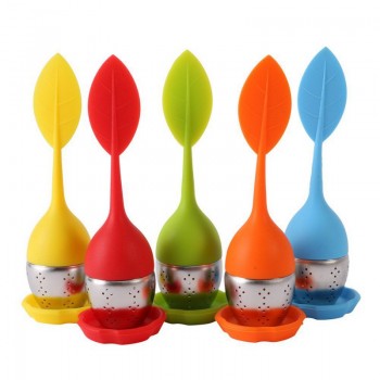 4pcs/lot Tea tool Interesting Kitchen Tools Cute Mr Teapot Tea Infuser Tea Strainer Sweet Coffee amp; Tea Sets silicone