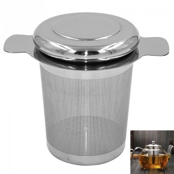 New Stainless Steel Mesh Tea Infuser Metal Cup Strainer Tea Leaf Filter Sieve