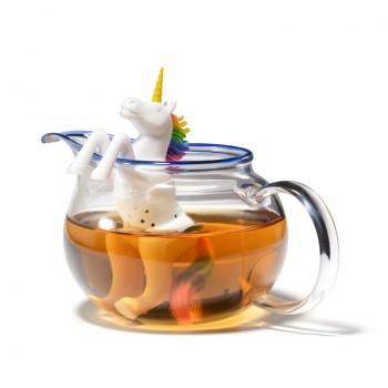 Unicorn Shape Tea Infuser Strainers Food Grade Creative 1 Pcs Diffuser Tea Bag Filter Loose Leaf Herbal Spice Filter Silicone