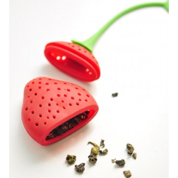 Tea Infuser lemon pear Rose Note fish Tower Strainers FDA Approved Silicone Loose Leaf Herbal Spice Holder Blacktea Brewing Tool