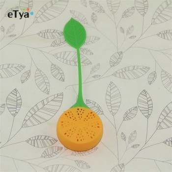 Tea Infuser lemon pear Rose Note fish Tower Strainers FDA Approved Silicone Loose Leaf Herbal Spice Holder Blacktea Brewing Tool