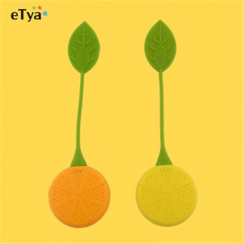 Tea Infuser lemon pear Rose Note fish Tower Strainers FDA Approved Silicone Loose Leaf Herbal Spice Holder Blacktea Brewing Tool