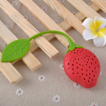 Tea Infuser lemon pear Rose Note fish Tower Strainers FDA Approved Silicone Loose Leaf Herbal Spice Holder Blacktea Brewing Tool