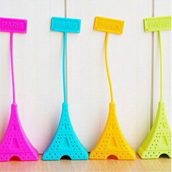 Tea Infuser lemon pear Rose Note fish Tower Strainers FDA Approved Silicone Loose Leaf Herbal Spice Holder Blacktea Brewing Tool