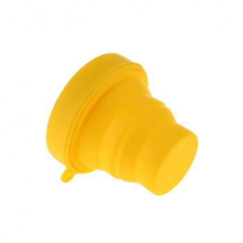 Outdoor Folding CupTravel Silicone Retractable Folding tumblerful Telescopic Collapsible Folding Water Cup 8 x 8 x 2 cm