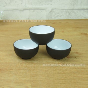 Hot Sale 3 Pcs Purple Clay Tea Cup Set 60ml Capacity Teacup Cups Ceramic Teacups Kung Fu A+ Quality Porcelain Gift Packed Safe